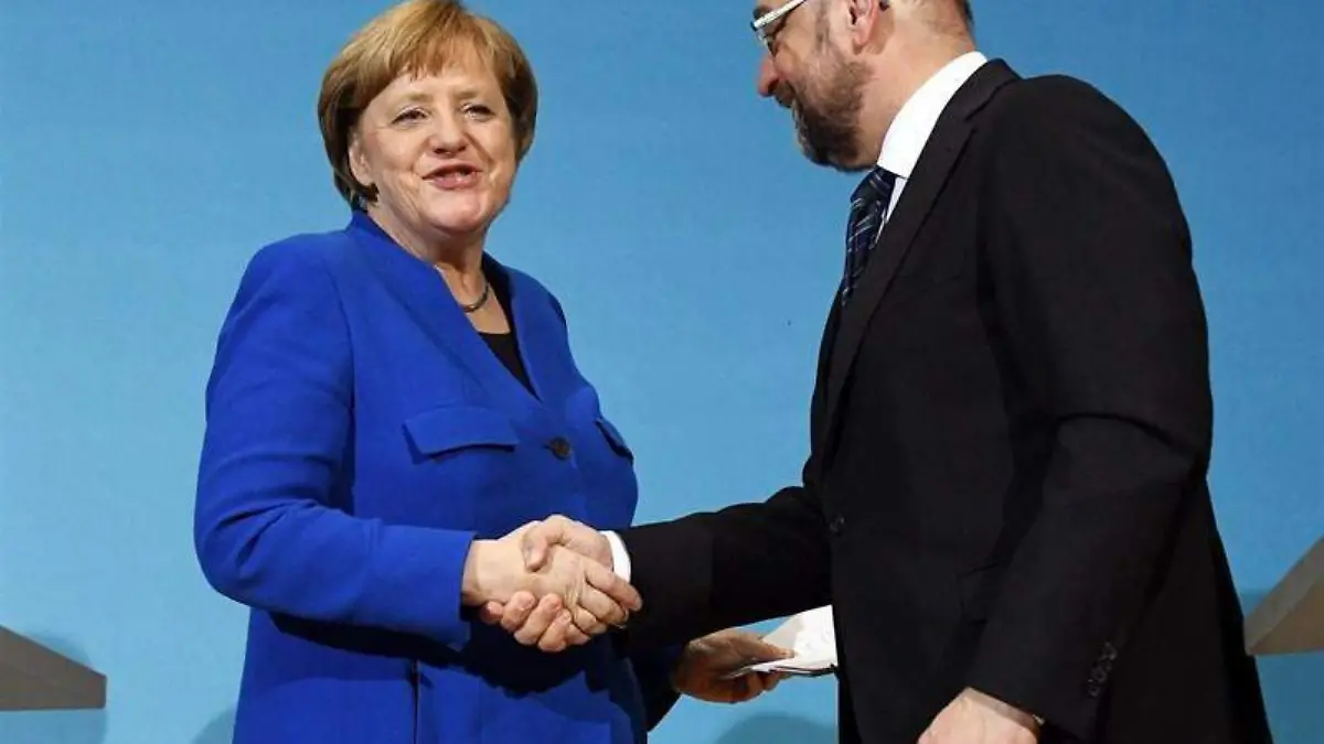 Merkel Y Shouldz-DPA